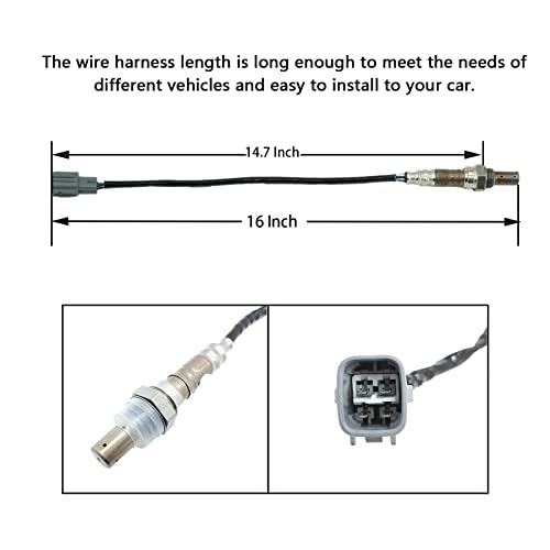 Marsflex Air Fuel Ratio O2 Oxygen Sensor Upstream 234-9021 Compatible With Toyota 2000-2004 Avalon 2001 Camry 2001-2003 Sienna 2001-2003 Solara Lexus 2000-2001 Es300 3.0L V6, Replacement 250-54057 #TOP2