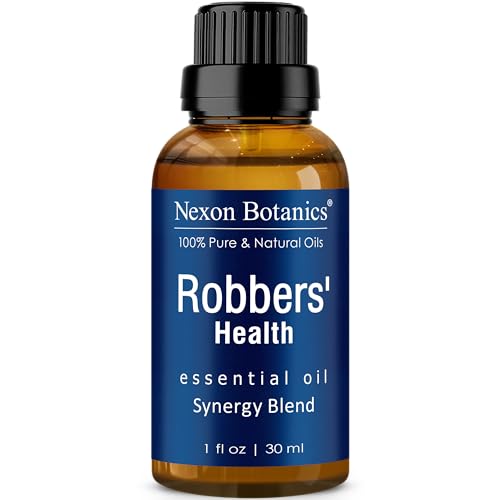 Robbers' Health Essential Oil Blend 30 ml - Immunity Boosting Thieves Oil - Natural Fighter Shield...