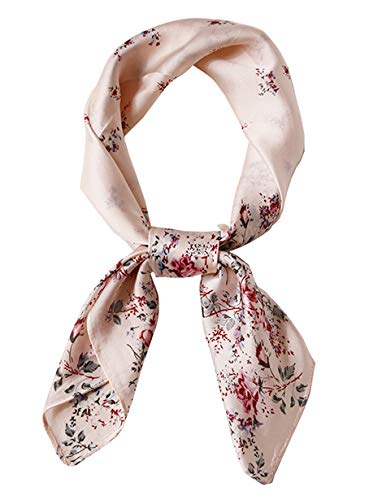 Square Satin Silk Hair Scarf Headscarf for Women Men s Necktie Bandanas Pocket Square (FJ70-18)