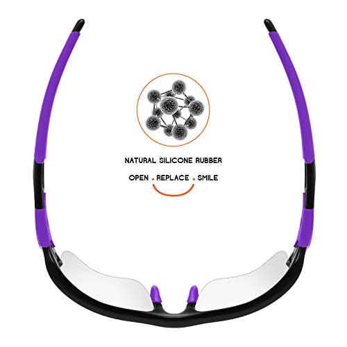 Image of Rubber Kits Earsocks and Nosepieces for Oakley Flak Jacket /Flak Jacket XLJ Sunglass