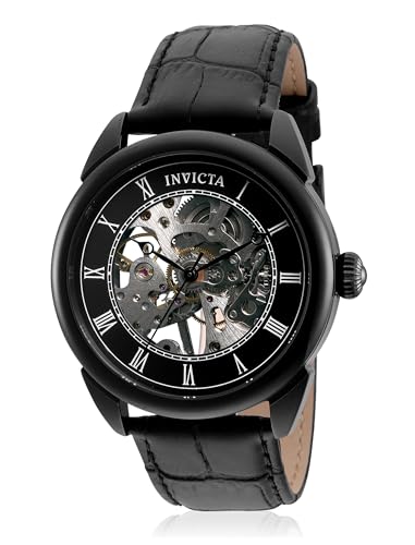 Invicta Men's Specialty 42mm Leather Mechanical Chronograph Watch (Model: 32632)