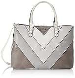  Gabor Shopper Damen, Grau, Korsika, 37x13x25 cm, Handtasche groß, Umhängetasche