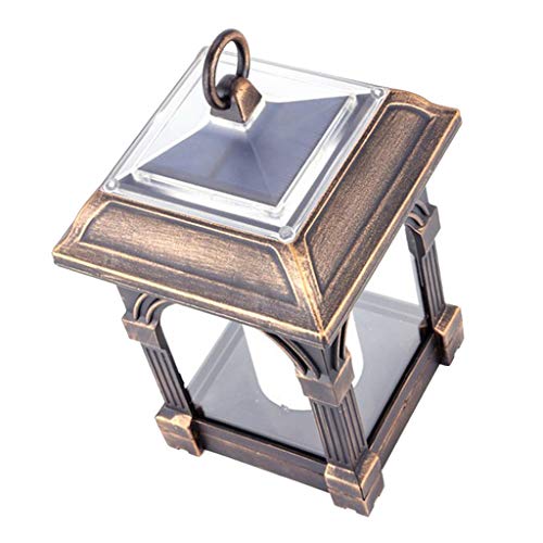 Homyl Impermeável Ao Ar Livre Lanterna de Suspensão Auto Sensor Decoração Jardim Luz Solar