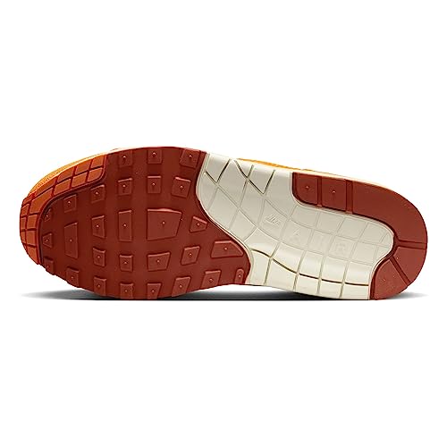 Image of Air Max 1 Women's Trainers - Light Bone Magma Orange by Nike