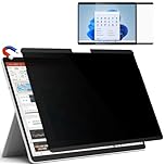 IPROKKO Magnetic Privacy Screen for Microsoft Surface Pro 9 2022 / Surface Pro 8 2021 / Surface Pro X (2021&2019), Surface Pro Privacy Filter 13 Inch, Anti-Glare Blue Light Screen Protector