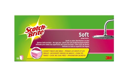 SONS1 Temizleme Süngeri Yumuşak; Pembe/Beyaz, 1 Adet