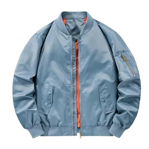 Veste pilote homme vintage blouson baseball de mi-saison et manteau travail