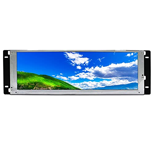 Image of VSDISPLAY 14.9 inch 1280X390 LCD Screen LTA149B780F with H /D VGA DVI Controller | Wall-Mounted Metal Case,Work as Marquee Monitor, for Minor Cabinet Alterations