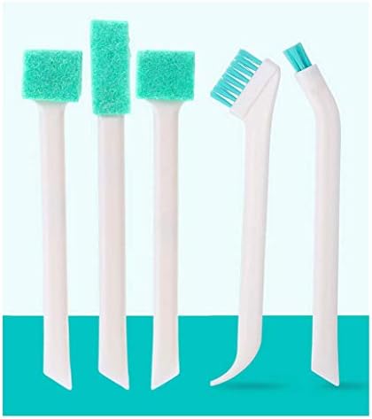 5Pcs Household Cleaning Brushes,Precision Cleaning Brush Kit/Cleaning Tools, for Corner Stain Dirt Clean Brush,Deep Detail Crevice Cleaner Brush Set,ABS+Non-Woven Cleaning Brush 5Pcs/Set