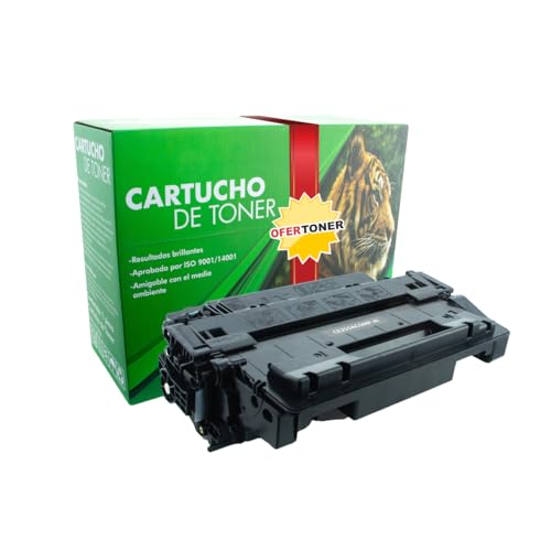 Tinta Y Tóner, Personal Computer Genérico Toner CE255A/55A Compatible con HP Laserjet, Laserjet Enterprise, P3015, M525 Negro