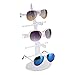 5 Paires De Lunettes De Soleil Présentoir Support De Stockage Rack Vente Spectacle For Lunettes En Plastique Étagère Vitrine(Transparent)
