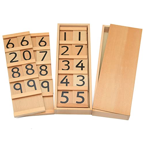 Image of Montessori Math Materials Teens & Tens Boards Preschool Toddler Toys Seguin Boards Home Edition
