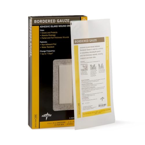 Medline Bordered Gauze, 4