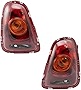 Amber Lens Taillight Pair for 07 08 09 10 Mini Cooper S