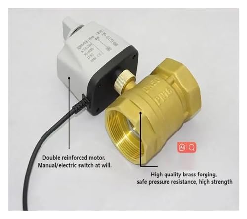 Robinet électrique 24V pour éviter les coupures d'eau manuelles