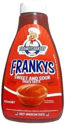 FRANKYS BAKERY Frankys Zero Sauce 425ml Sweet & Sour, 0.1