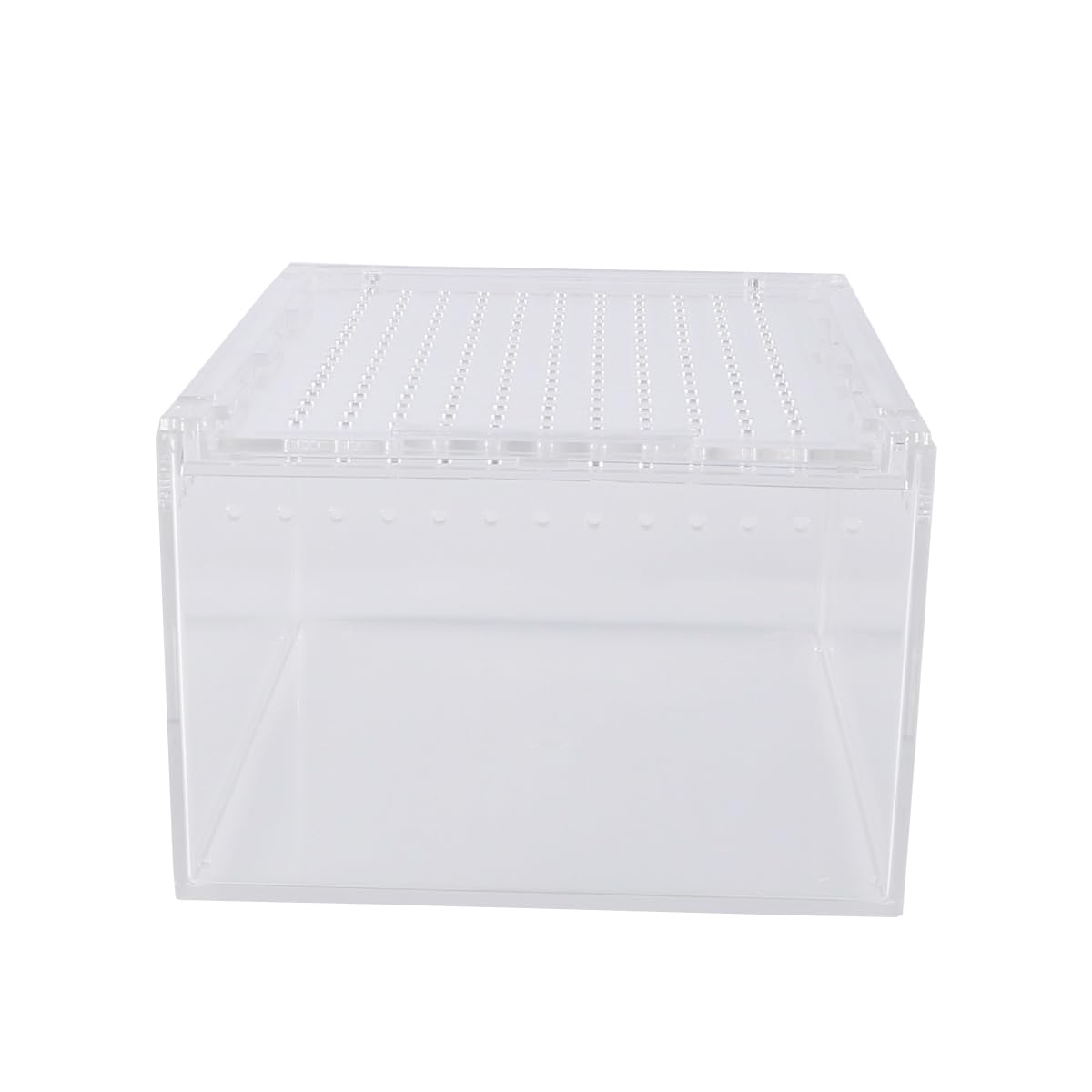 Enwye Reptile Terrarium,Reptile Breeding Box, Magnetic Acrylic Enclosure,for Snails Geckos, Mantises, Lizards, Spider, Vivarium - Image 4