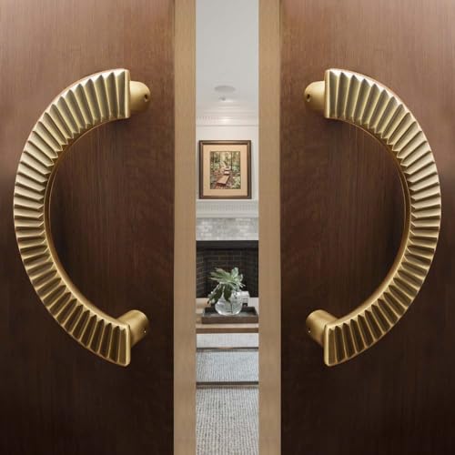 Image of VOLO 8 inch Main Door D Handle /Door Handles for Main Door /Glass Door Handle /Pull Handles, for Home /Office /Hotels(Model- S-618, 160MM) (Pack of 1 Set) (Antique)
