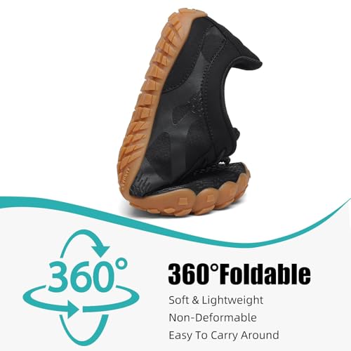 Image of SAGUARO Womens Mens Barefoot Shoes Minimalist Trail Runner Wide Toe Box Zero Drop Outdoor Cross Training Shoe