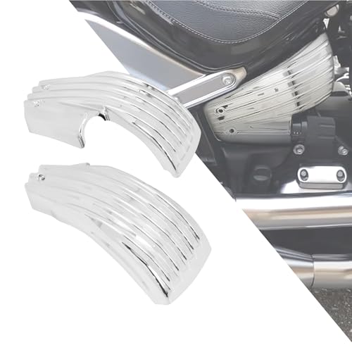 Cubiertas de batería para motocicleta Harley FLSB 2018-2023 en acabado cromado