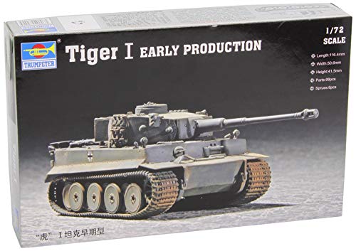 Trumpeter 1/72 German Tiger I Tank Early Version
