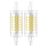 KINDEEP R7S LED Bulb 78mm, 6000K Daylight White, 360 Degrees Double Ended J Type T3 J78 LED Floodlight Bulb, 60W Halogen Replacement, Non-dimmable, 2-Packs
