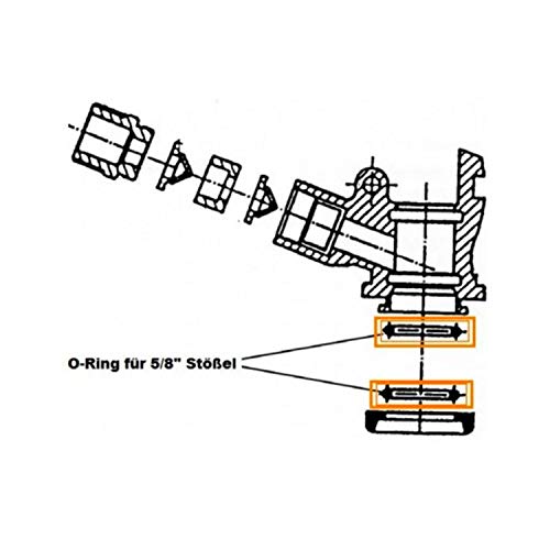 O-Ring für 5/8 Stößel für Keg - Verschluss (Korb-Fitting) (Micro Matic und Hiwi) Cover