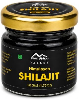 Valley Himalayan Shilajit extracted from 18000ft high altitude Ladakh Mountains (50 gram)