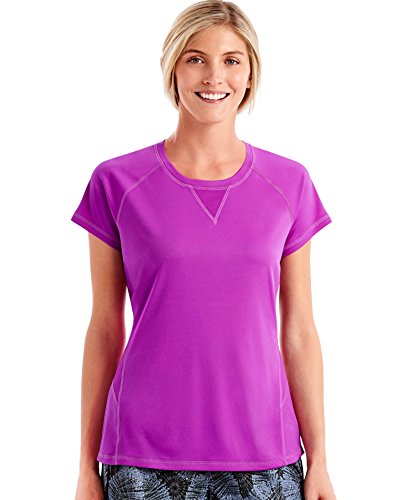 Hanes Sport tee-shirt mesh femme léger pour running et séances de sport quotidiennes
