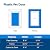 PetSafe Never Rust Plastic Doggie Door for Install in Interior and Exterior Doors or Walls, Paintable, Easy Install, Closing Panel Included, for Pets Up to 40 lb, (Medium)