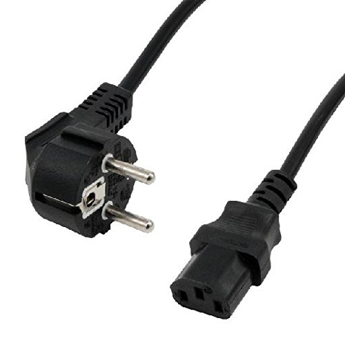 Cable Schuko/IEC 10 m MCL Samar con aislamiento de alta resistencia