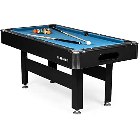 Mesa de billar Buckshot Winner de 6 pies con retorno de bolas y accesorios Cover