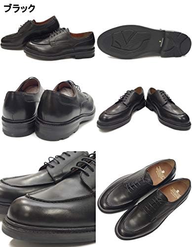 SHOEISM シューイズム 1601 Uチップ シャンボードタイプ BLACK ビジネス/ドレス/紐靴/革靴/メンズ SHOEISM シューイズム 1601 Uチップ シャンボードタイプ BLACK