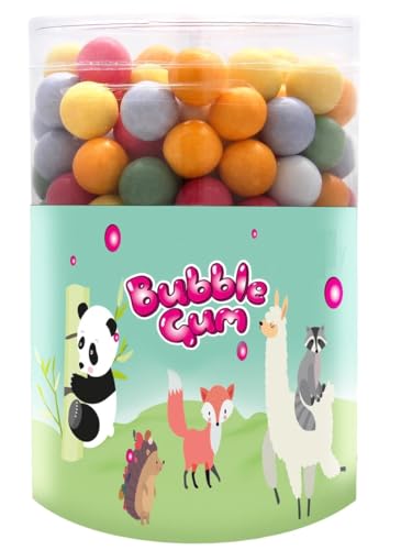 Bolas de Chicle de colores de 13mm en tarrina de 500 gr