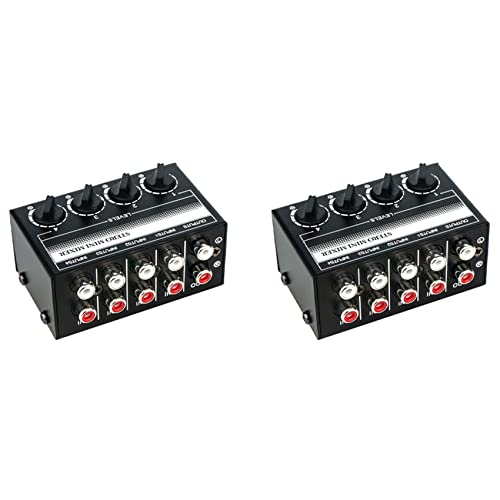 Mini mélangeur audio stéréo passif pour lier vos consoles de jeux et vinyles