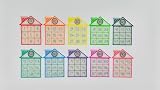 Sumando Momentos Casas ABN niños para Aprender matemáticas, Matemáticas manipulativas, Números Montessori, Juguetes Montessori matemáticas, Juego Educativo para niños de 3 a 8 años. Montessori ABN