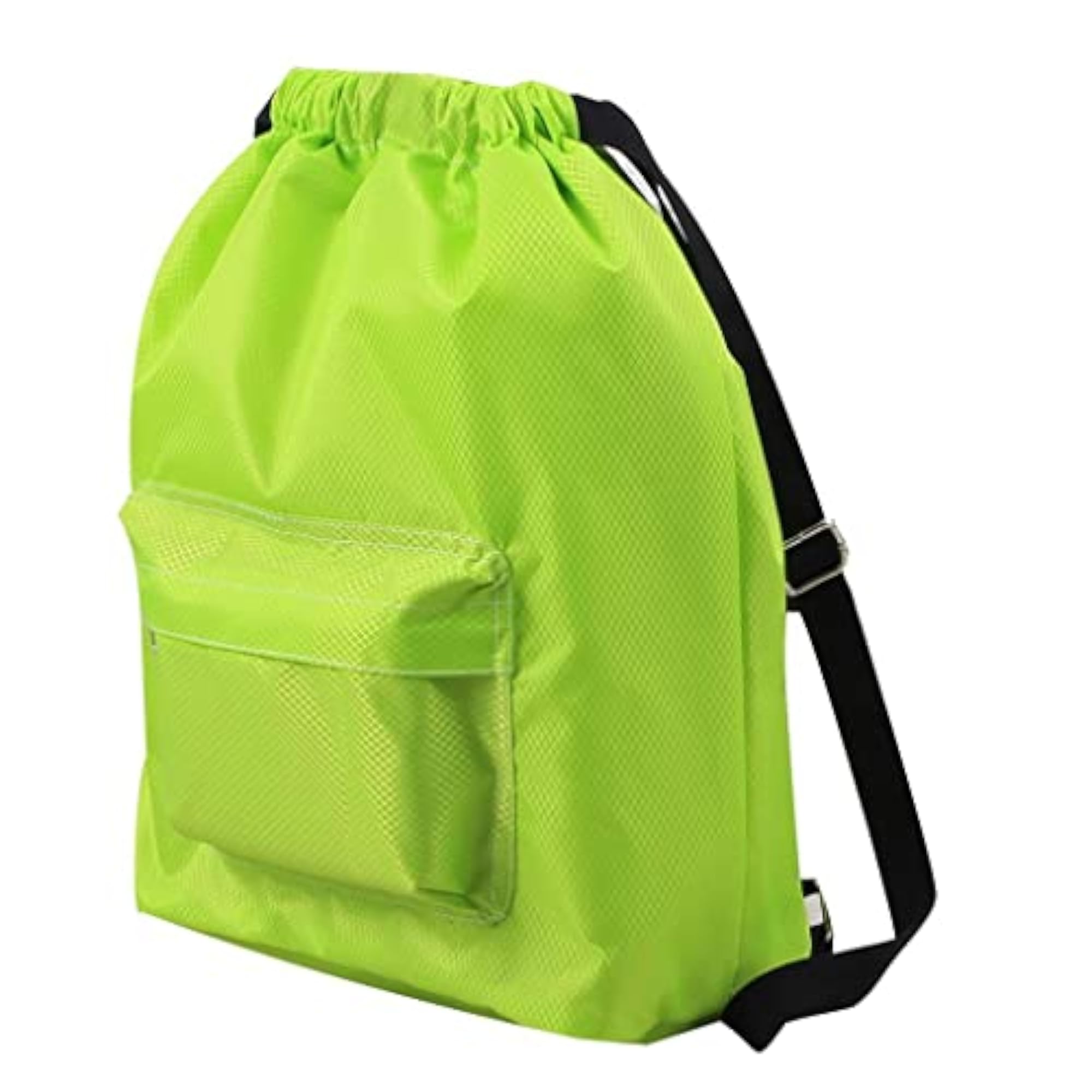 Swim Beach Drawstring Backpack with Wet & Dry Separation, Green