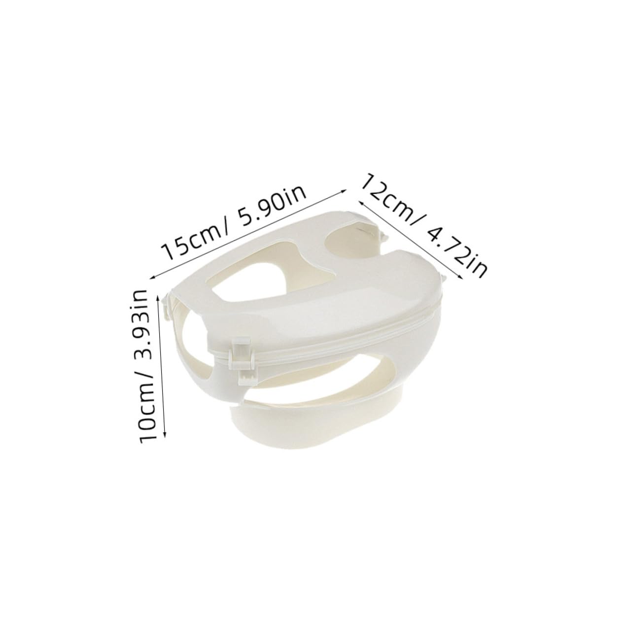 ORFOFE Pigeon Injection Holder 6 Pieces Pp Feeding Holder for Bird Health Easy to Use for Observation and Collaring