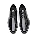 DECARSDZ Mens Classic Formal Oxford Lace-up Faux Patent Leather Shoe for Men Wedding Suit Tuxedo Dress Shoes