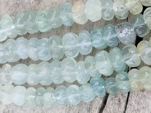 Perles de melon naturelles de 9-10 mm pour création de bijoux