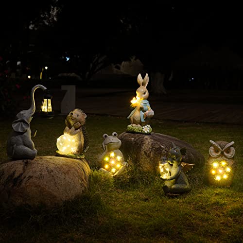 Dilicoming Solar Dragon Garden Statue - Cute Dragon Baby Holding A Solar Jar, Outdoor Lawn Décor Dragon Sculpture For Garden Yard Lawn Balcony And Home, For Women #TOP5