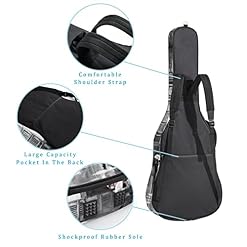 Hondank Housse de transport étanche pour guitare avec bandoulière réglable Texture rayée rétro, Multicolor 04, 42.9×16… - Les Beatles, Paul McCartney, John Lennon, RIngo Starr, George Harrison Hondank Housse de transport étanche pour guitare avec bandoulière réglable Texture rayée rétro, Multicolor 04, 42.9x16… – Image 3