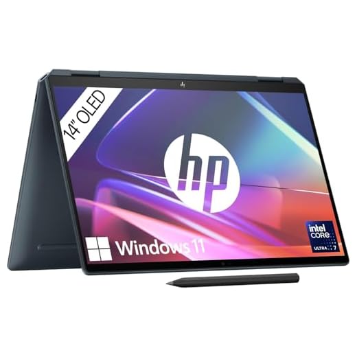 HP Spectre x360 2-in-1 Laptop | 14" 2,8K OLED-Touchdisplay | Intel Ultra 7-155H | 16GB DDR5 RAM | 1TB SSD | Intel Arc Grafik | Win11 | QWERTZ | Blau inkl. USB-C Hub & HP MPP 2.0 Pen