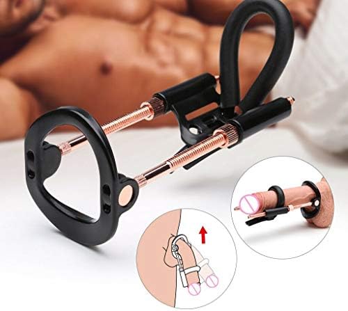 RingQ Professional Male Device Enlargement System Stronger Growth of Up to 30% Length Black