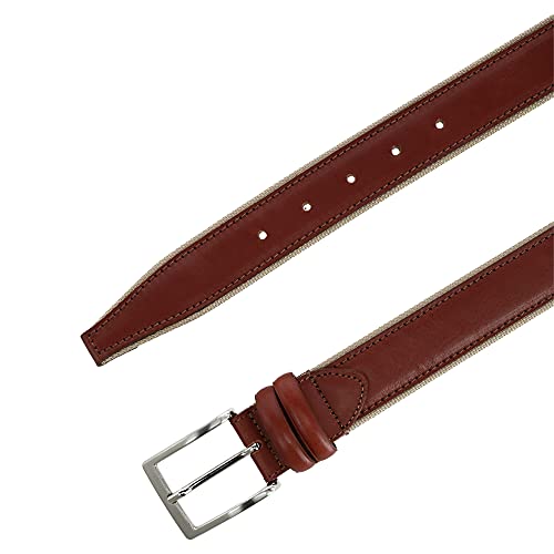 Trafalgar The Back Nine 35mm Full Grain Leather with Nylon Lining Casual Golf Belt3