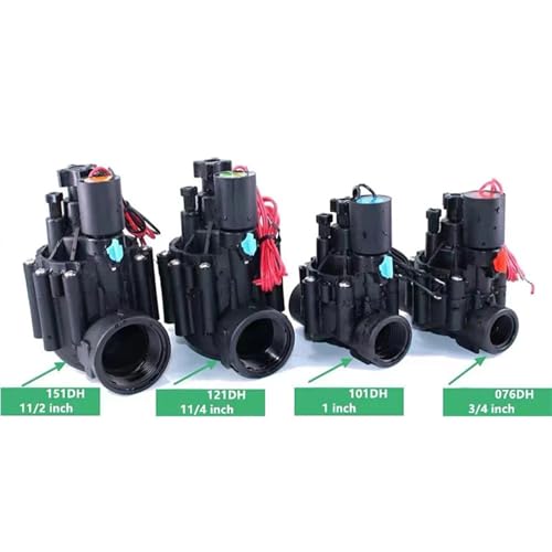 Irrigation à eau DN40 220VAC en nylon normalement fermé pour jardin et ferme - 3