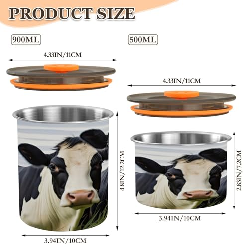 Envase hermético de acero inoxidable para café de 500 ml ATTX miniatura 2
