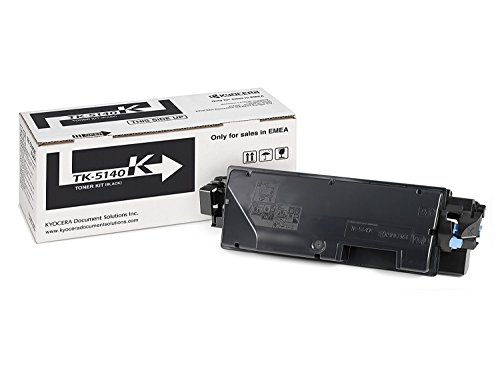 Toner Kyocera TK-5140K d'origine noir pour éliminer les traces d'impression