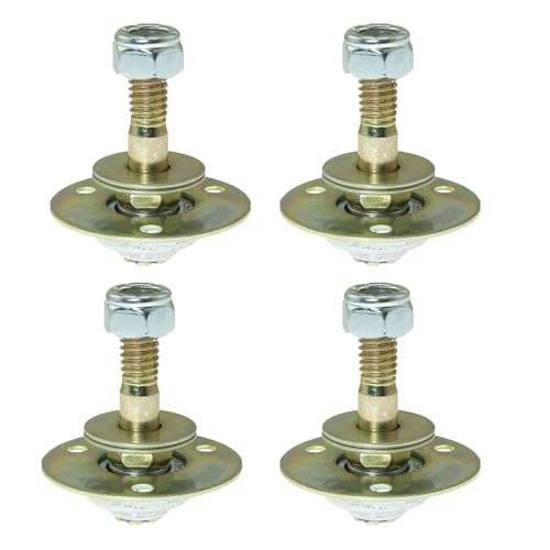 Image of RLECS 4PCS M8 x 45mm Furniture Rocking Chair Bearing Connecting Piece Rocking Chair Bearing Screws Bolts Kits Furniture Connecting Accessories