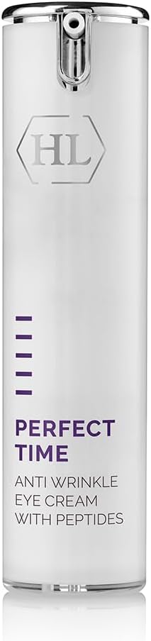 HL Holy Land Cosmetics Perfect Time Anti Wrinkle Eye Cream with Caffeine, Soybean, .5 fl.oz